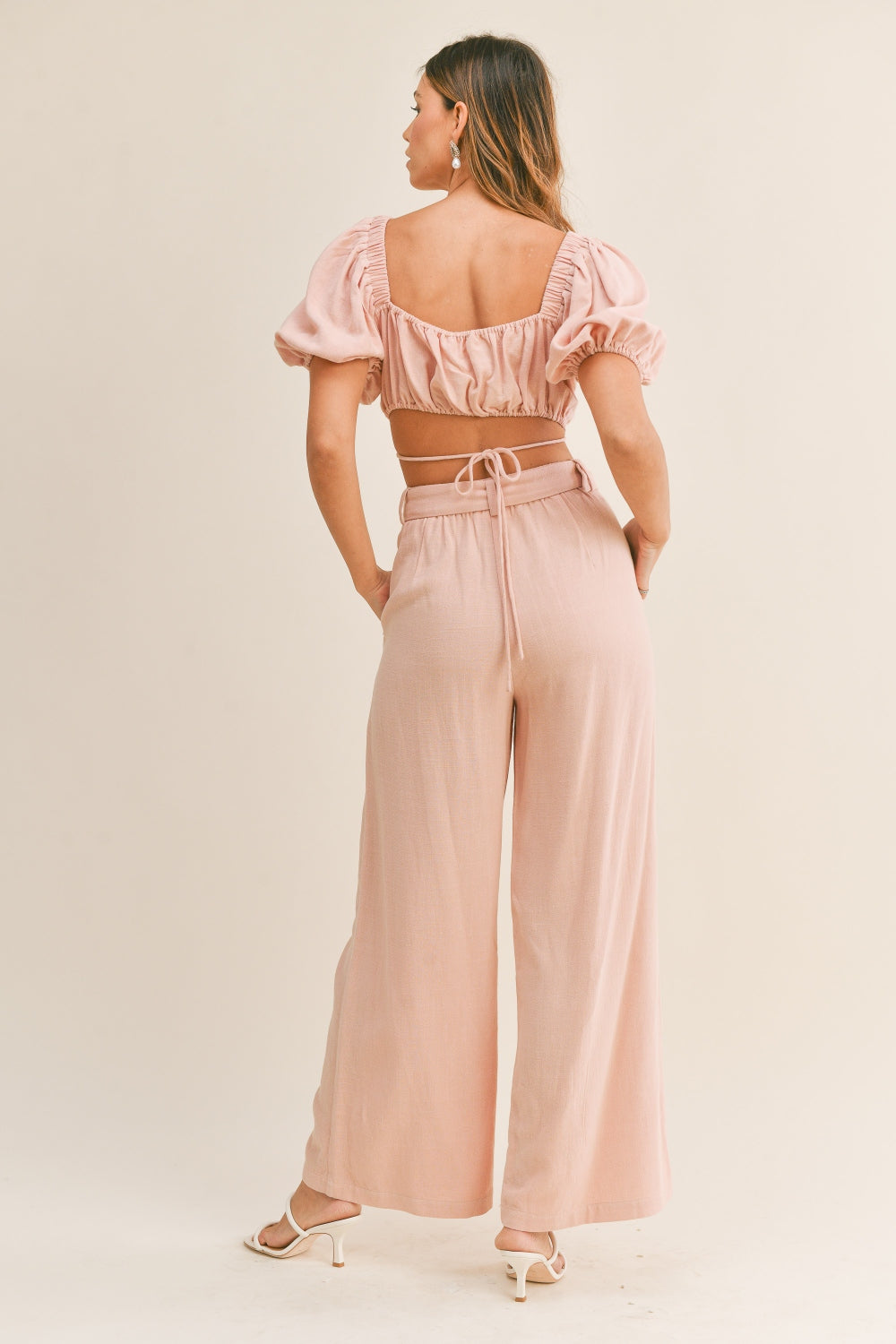 summer wide leg pants outfits