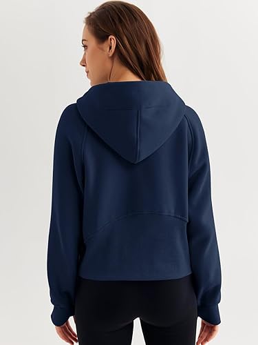 kangaroo pocket hoodie women's