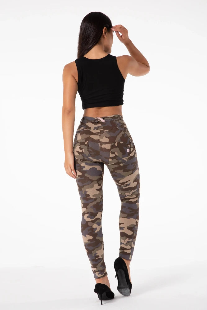 high waisted camo pants womens