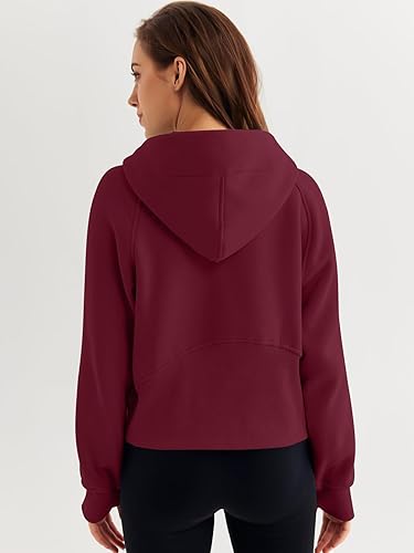 kangaroo pocket hoodie women's