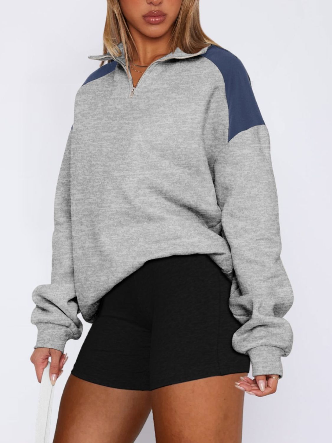 quarter zip women's pullover