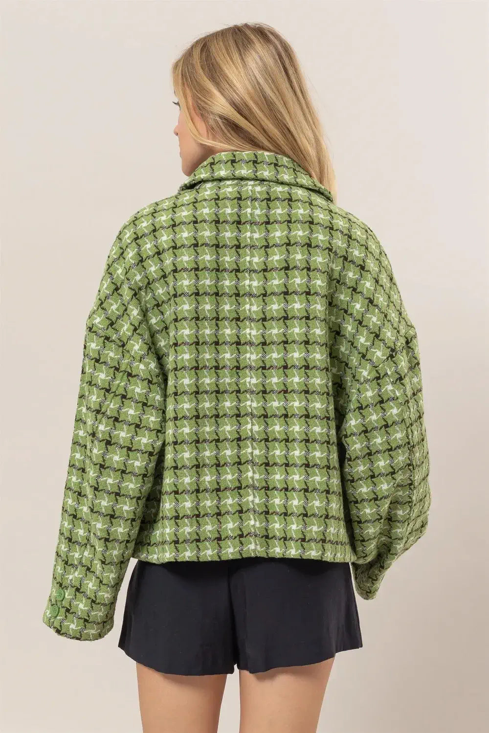 checkered jacket womens