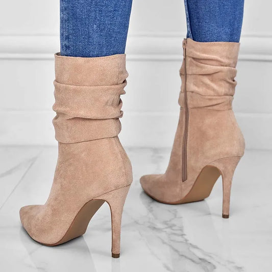 womens suede ankle boots