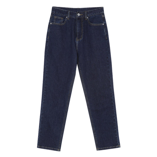 straight jeans Dark Blue