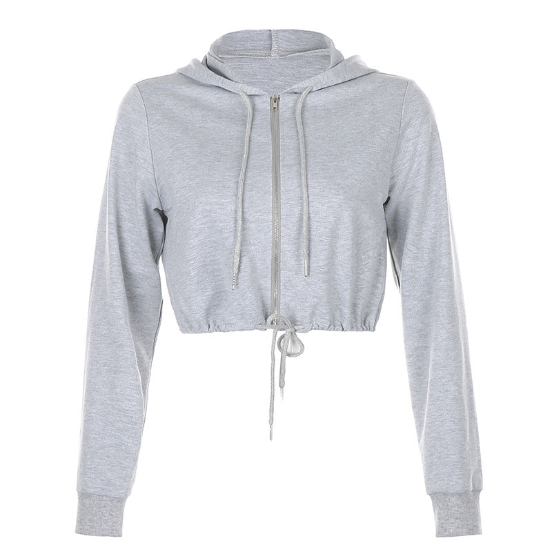 crop hoodie