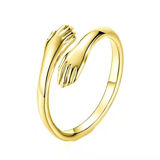 Love Hug Ring Gold