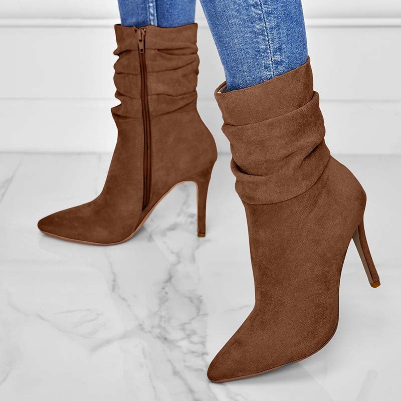 womens suede ankle boots