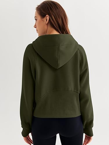 kangaroo pocket hoodie women's