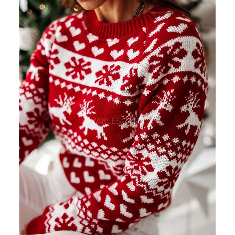 christmas knitted sweater