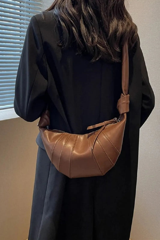 croissant crossbody bag