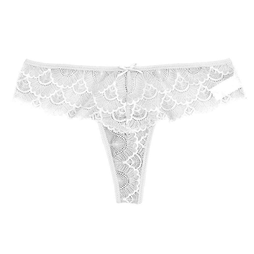 panties with lace Gray