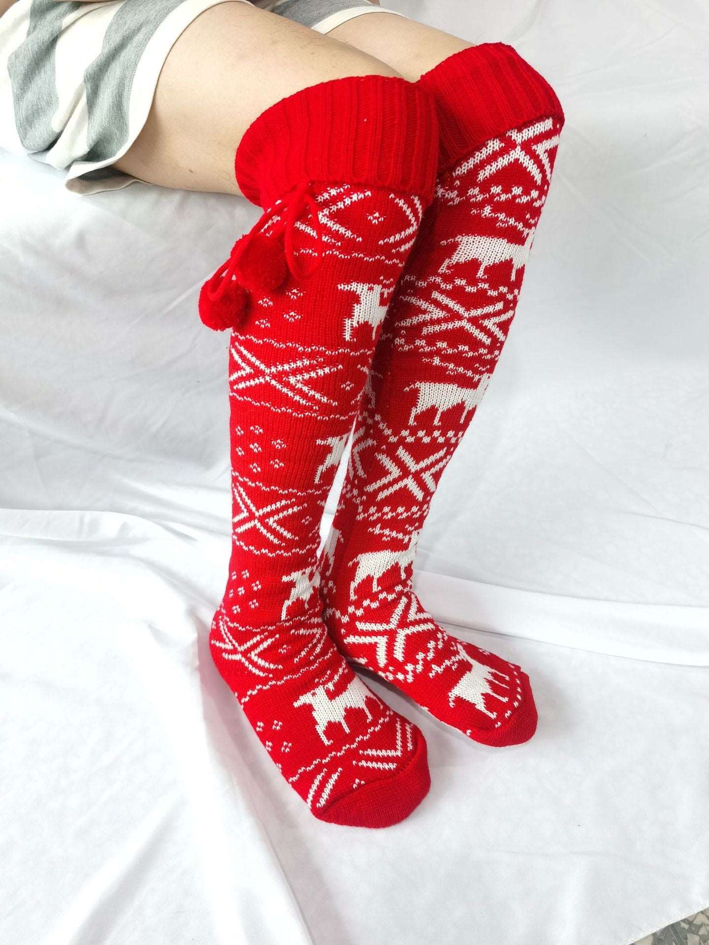 Long Christmas socks