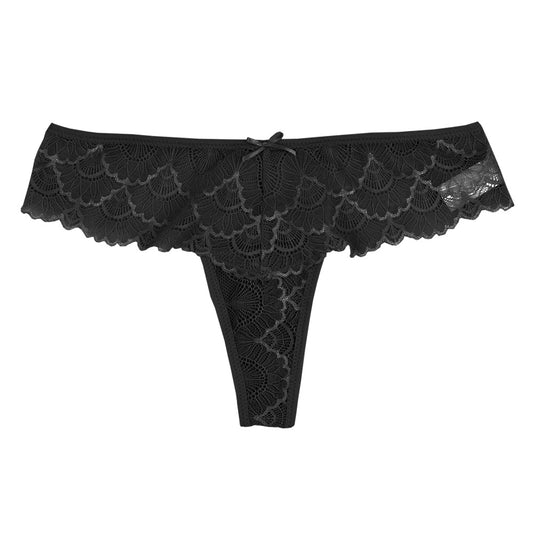 panties with lace Black