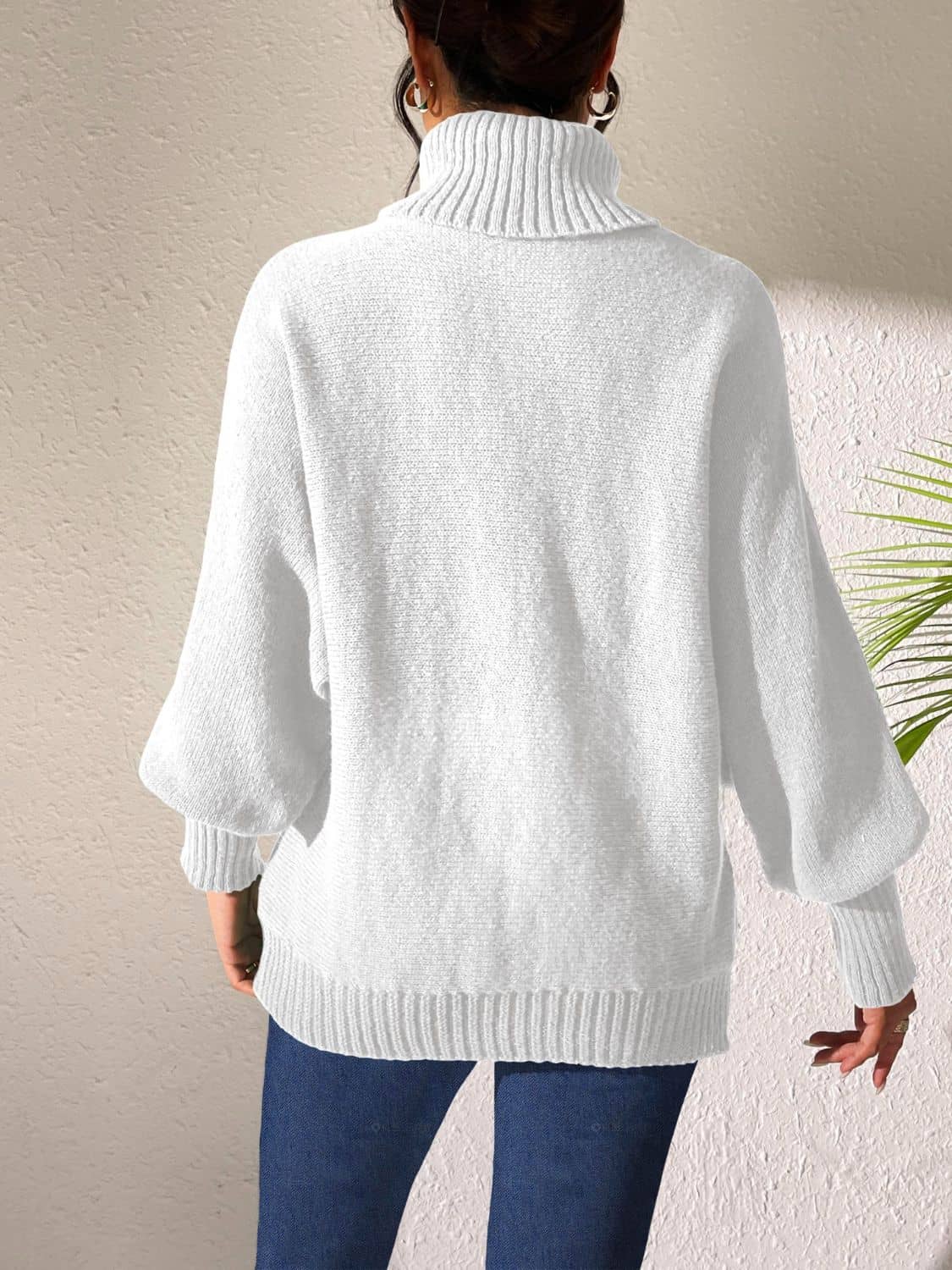 women's turtle neck sweater