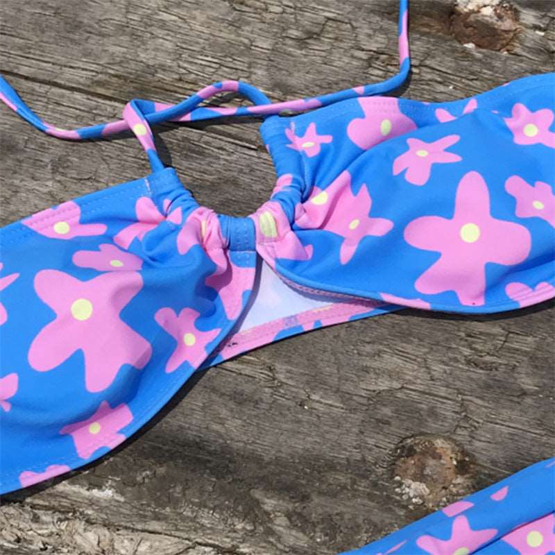 bikini bandeau set