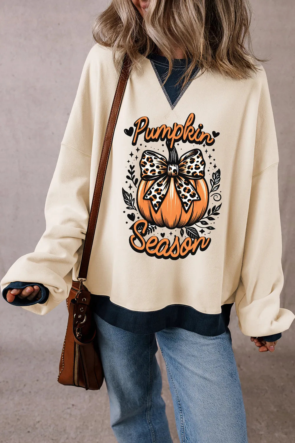 Pumpkin Long Sleeve Sweatshirt