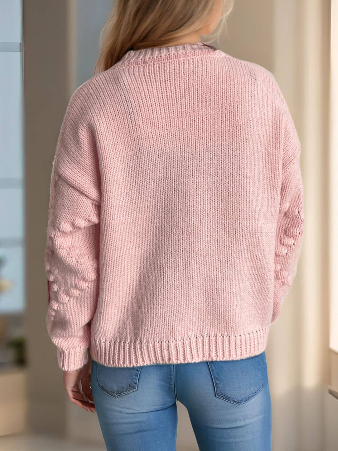 women's strawberry cardigan