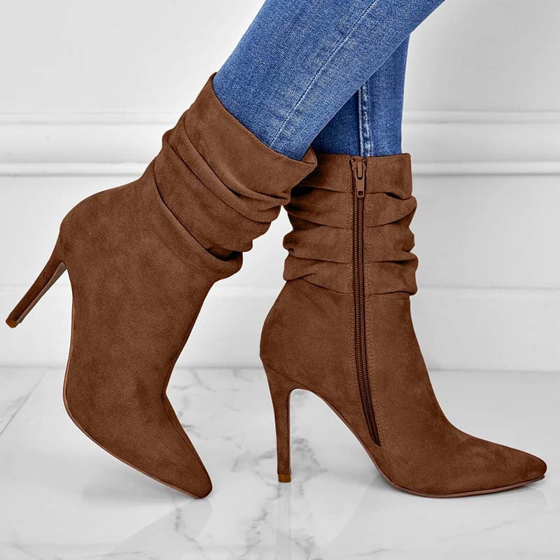 womens suede ankle boots