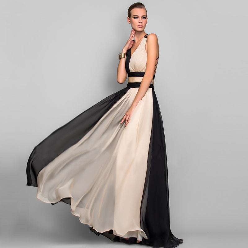 backless formal maxi dress