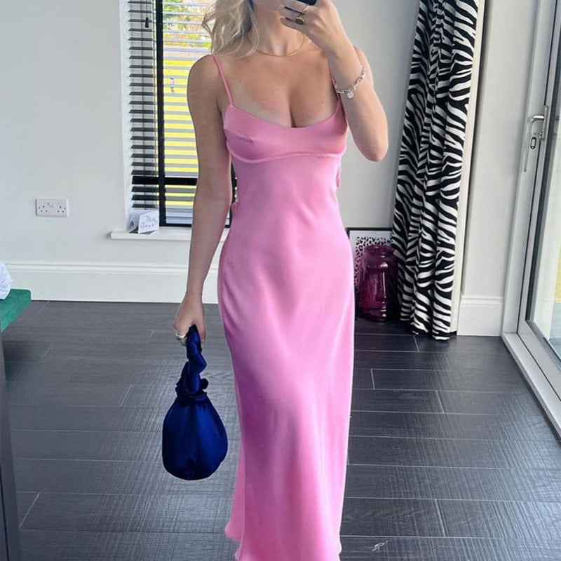 sleeveless long maxi dress