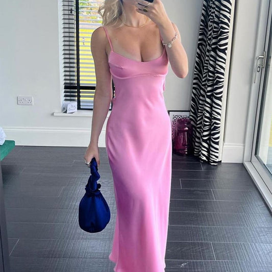 sleeveless long maxi dress