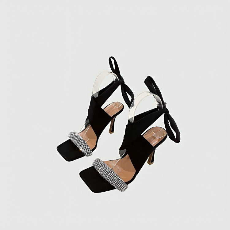 ankle strap peep toe sandals