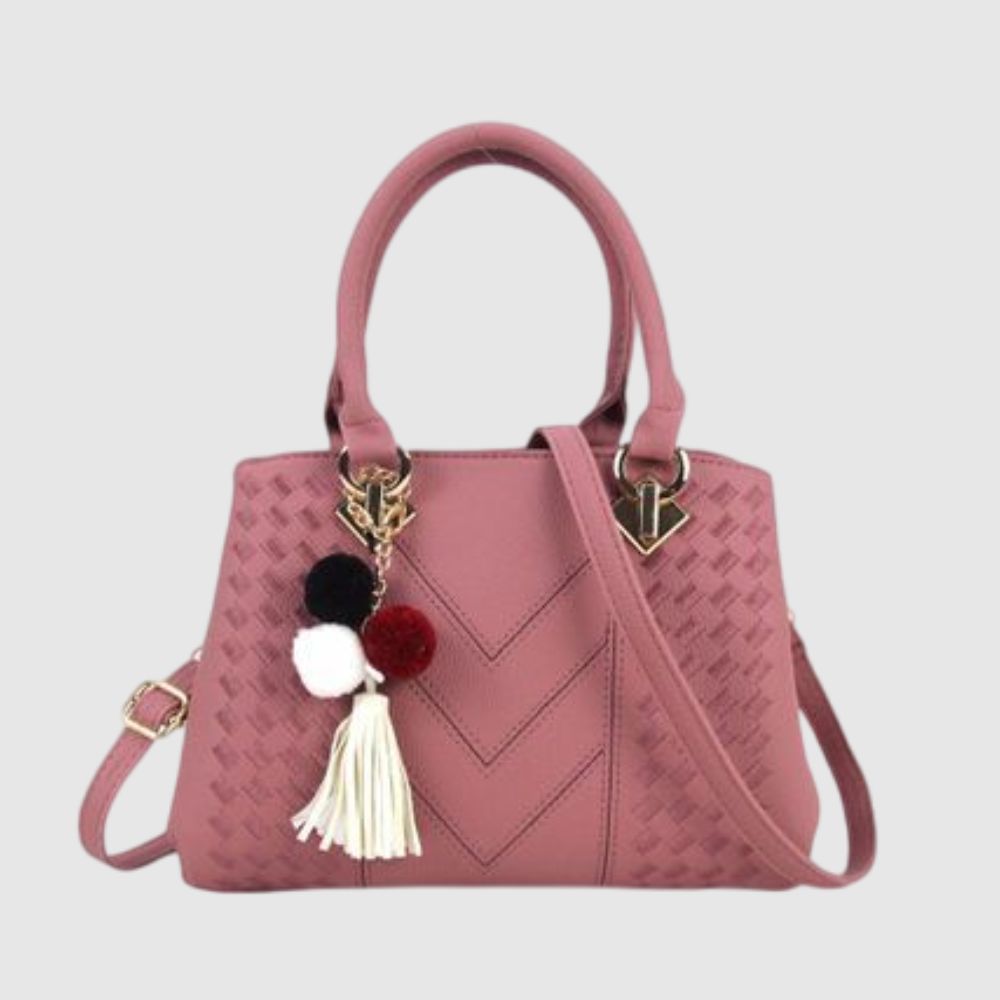 ladies hand bag luxury Pink