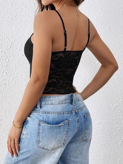 black camisole lace