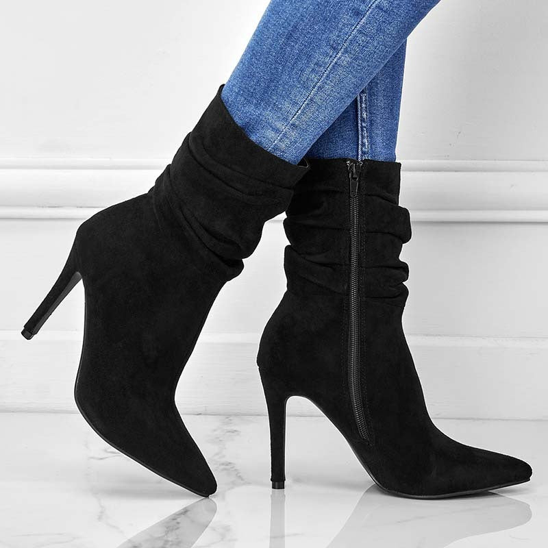 womens suede ankle boots