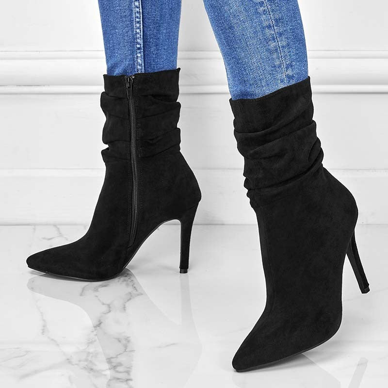 womens suede ankle boots