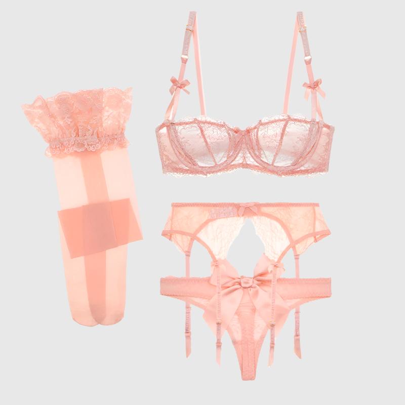 bow lingerie set