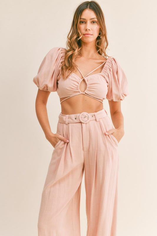 summer wide leg pants outfits