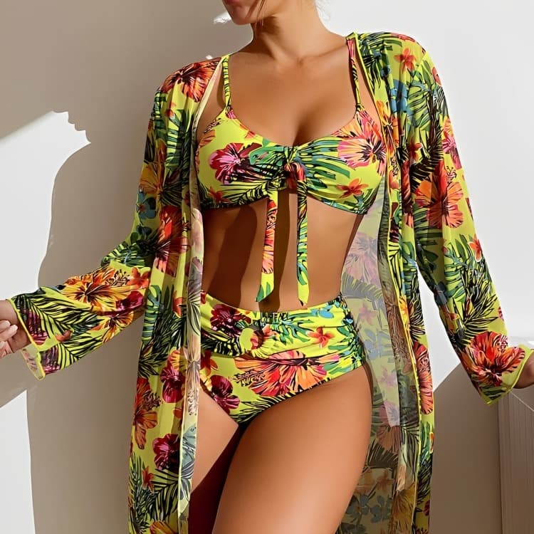 beachwear three piece