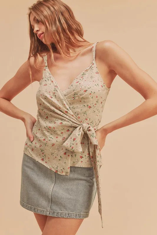 ditsy floral cami top