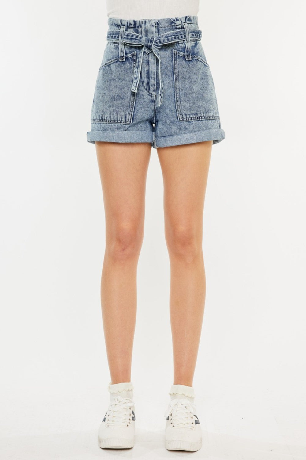 super high waisted jean shorts