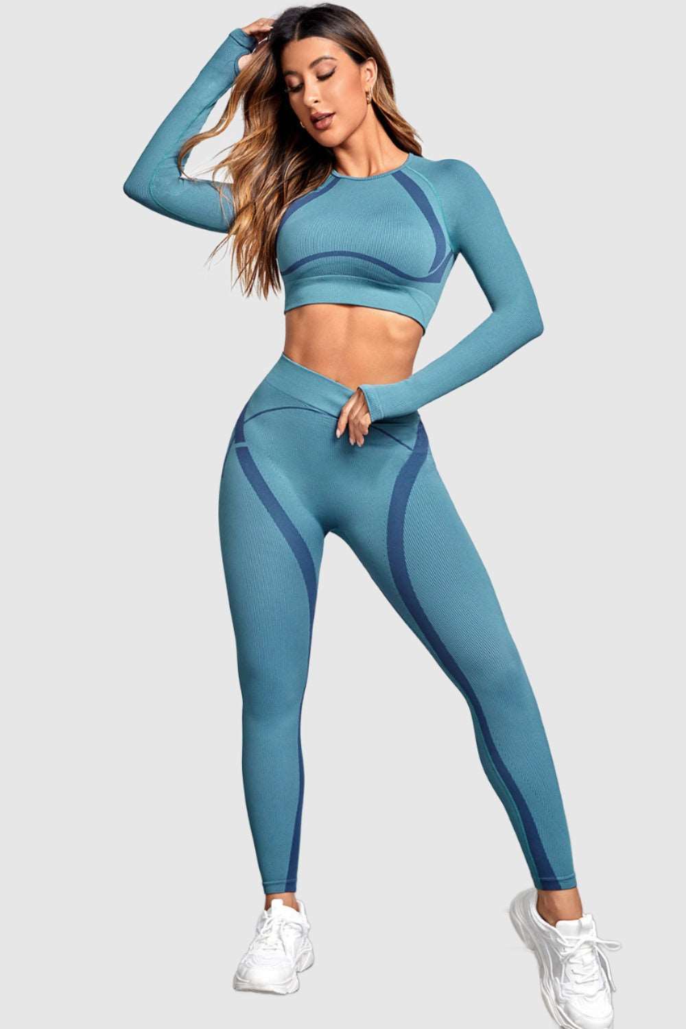 crop top and legging set