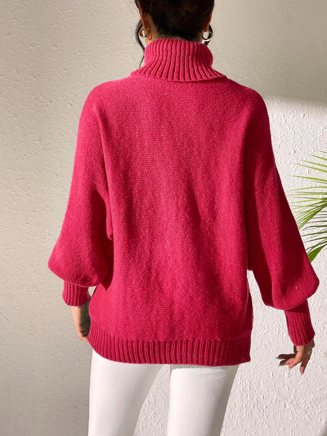 women's turtle neck sweater