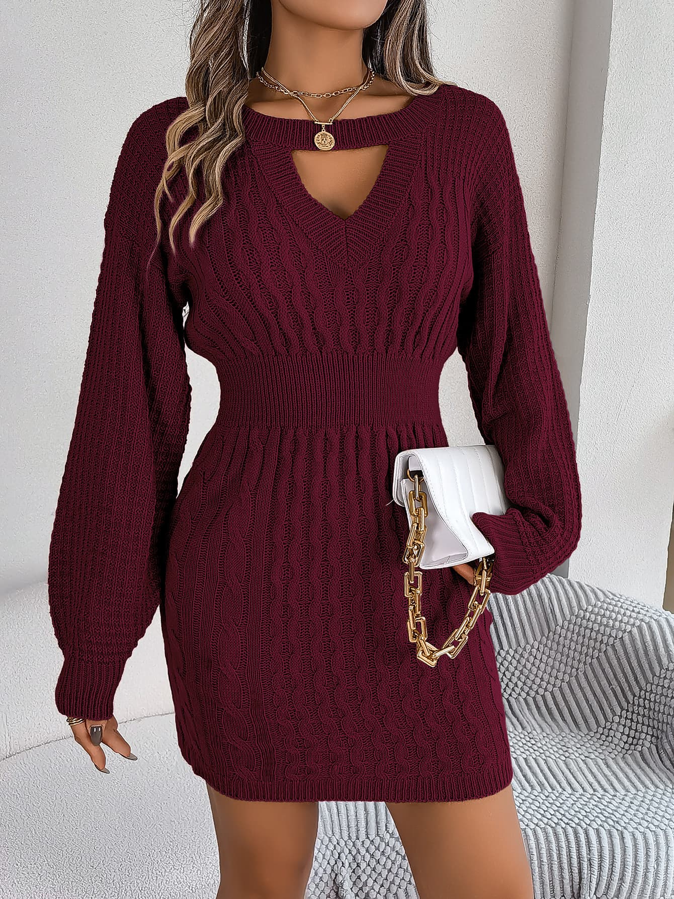 sweater mini dress