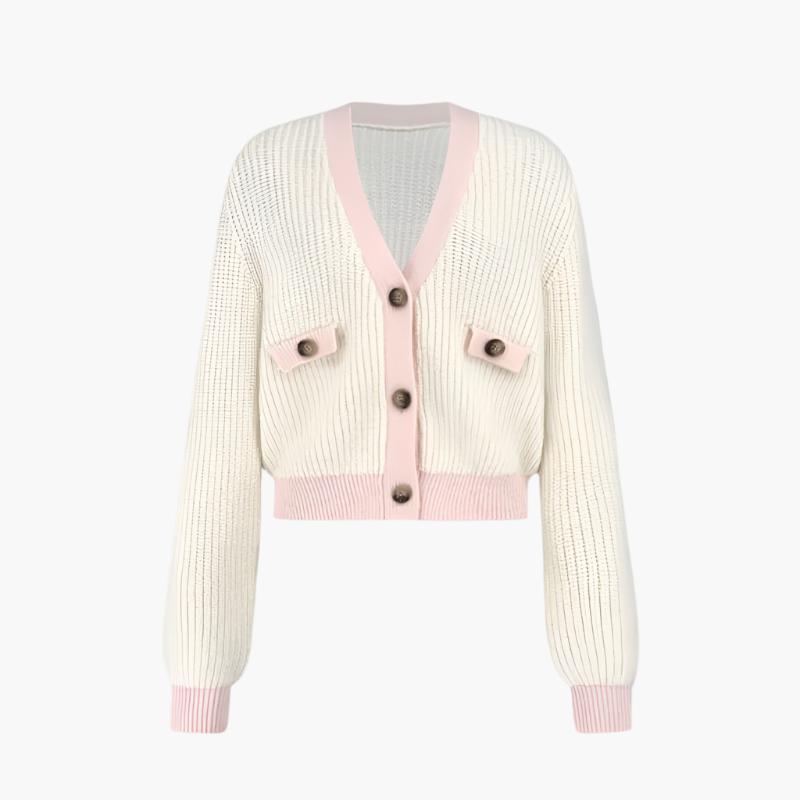 button up cardigan Cream