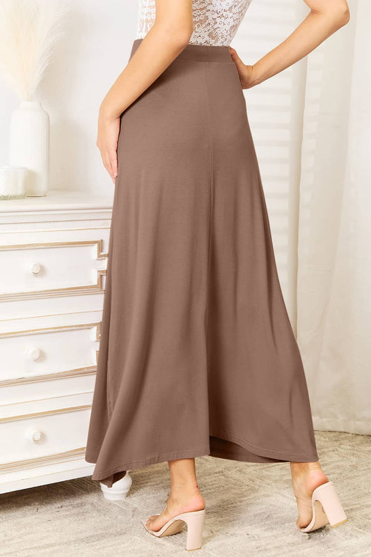 long rayon skirt