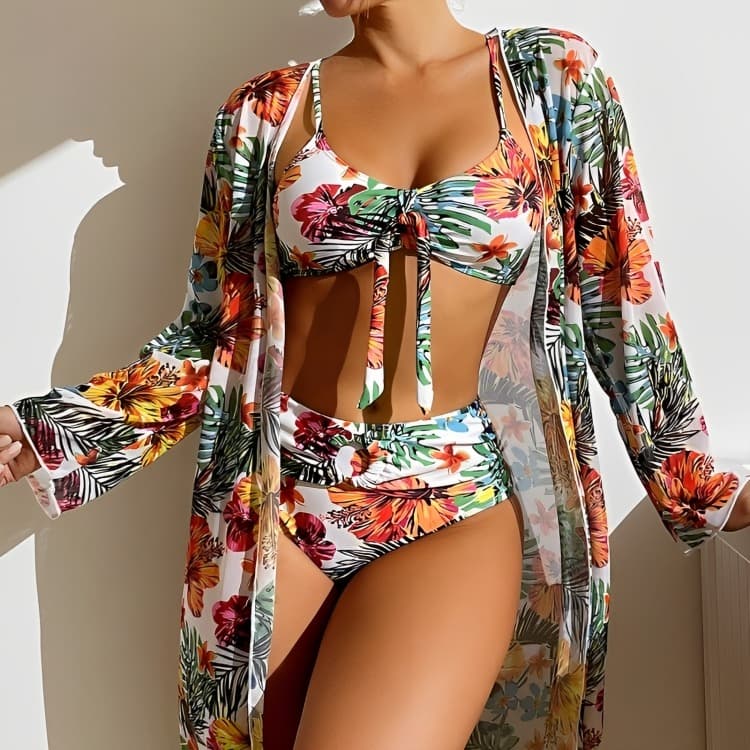 beachwear three piece