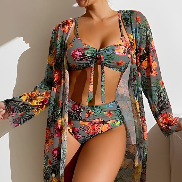 beachwear three piece