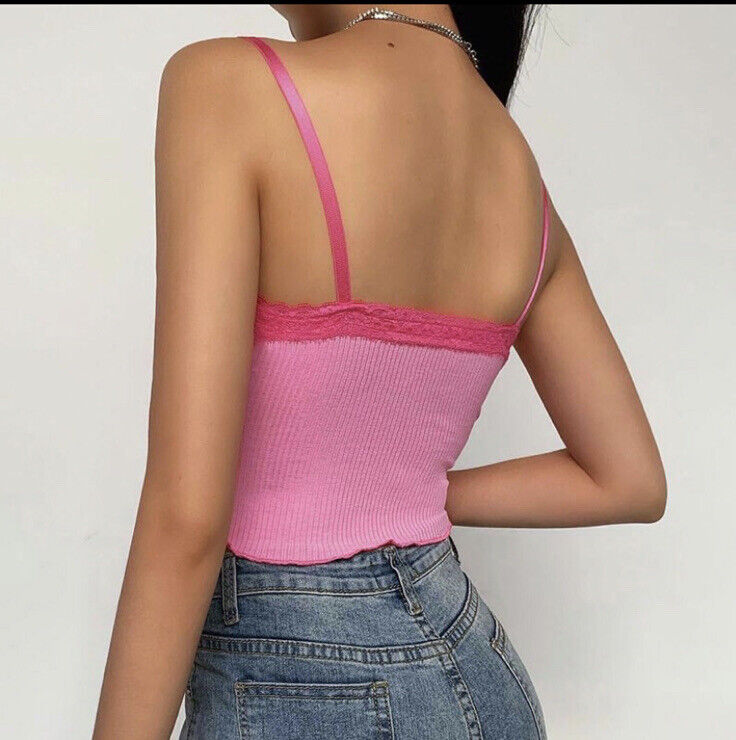 crop top with spaghetti straps