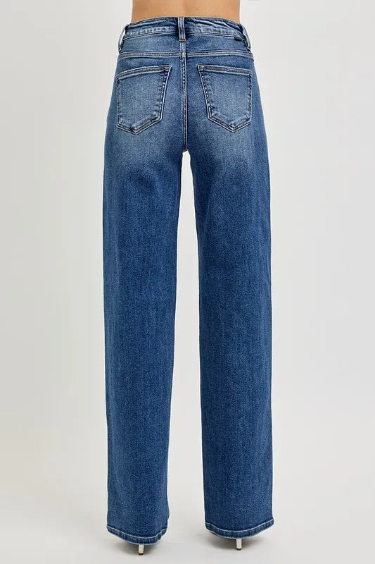 tummy control high waist jeans