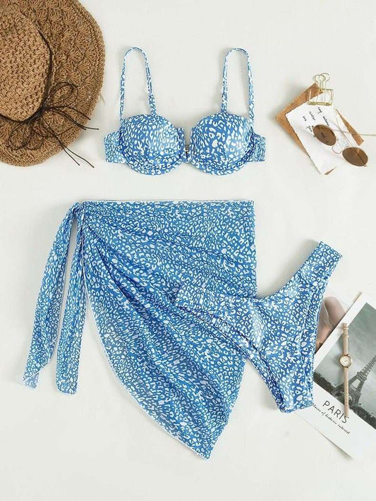 bikini swimsuit three pieces