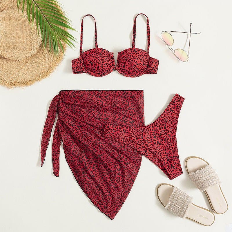 bikini swimsuit three pieces