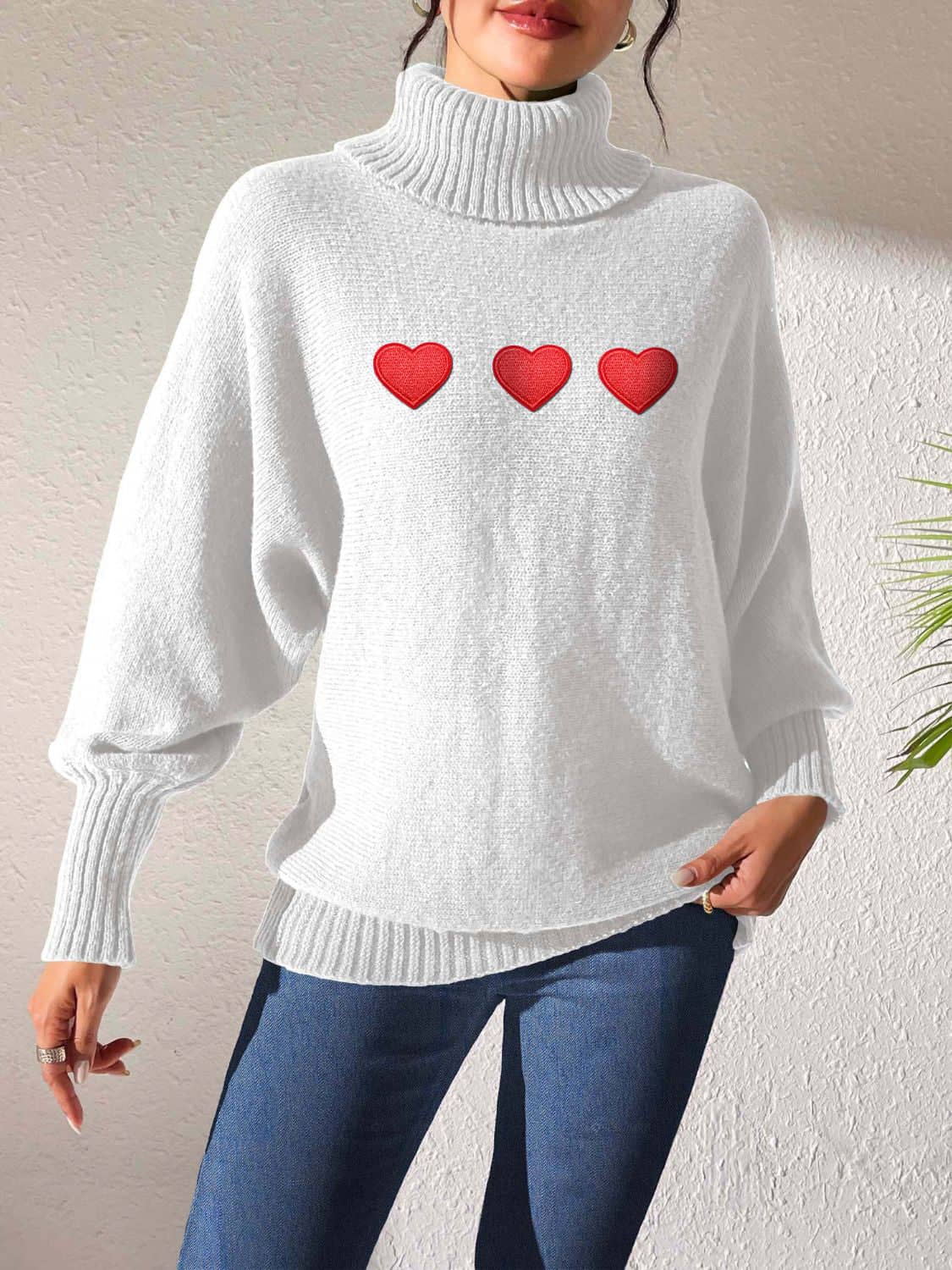 women's turtle neck sweater