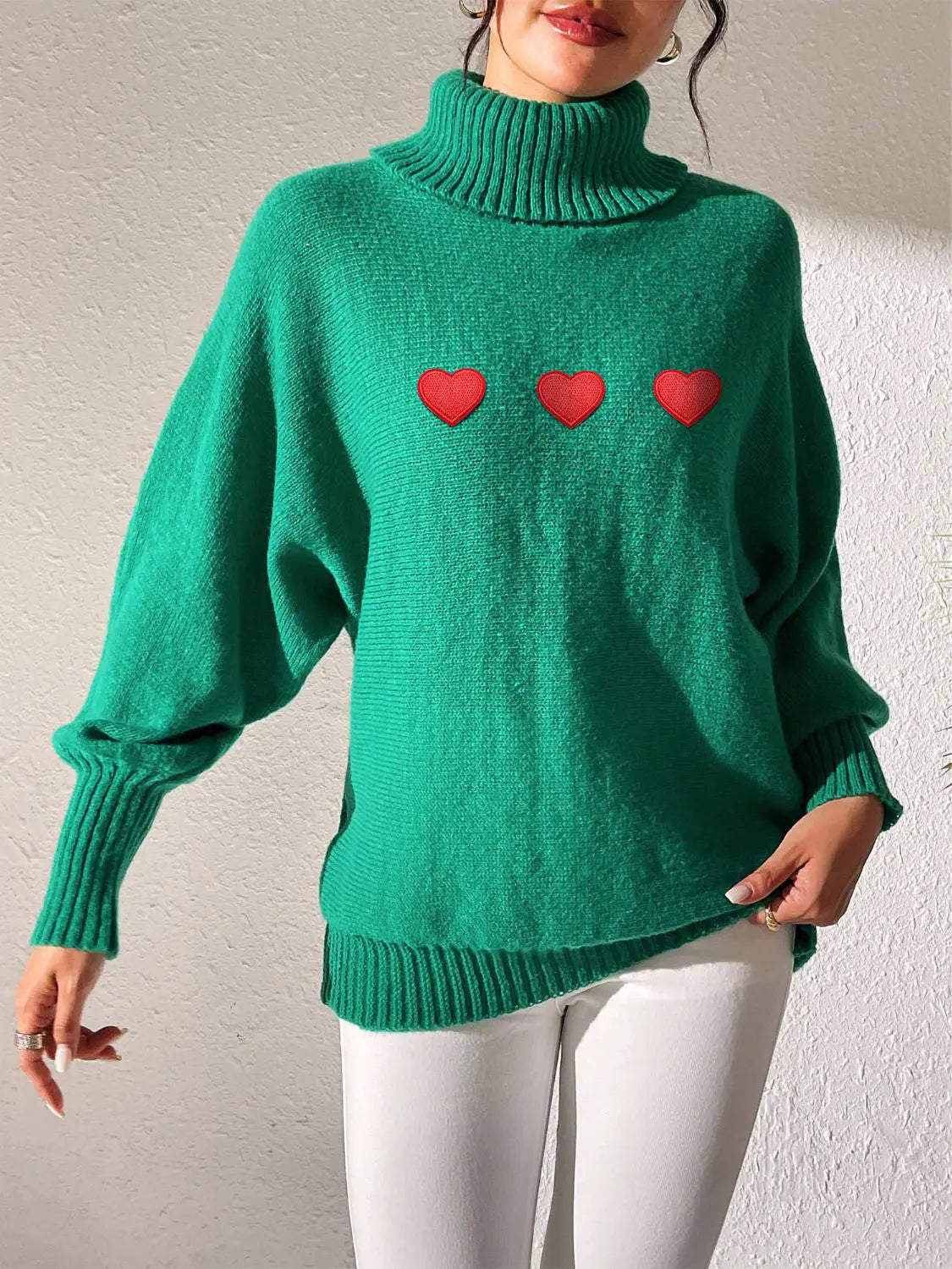 women's turtle neck sweater