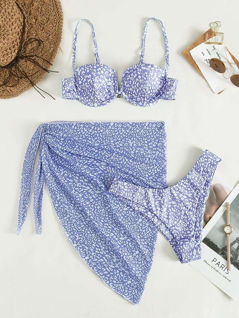 bikini swimsuit three pieces